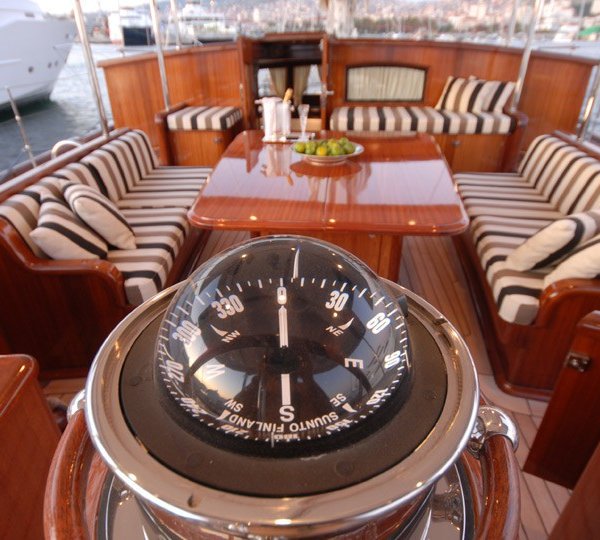 Close Up Aboard Yacht GWEILO