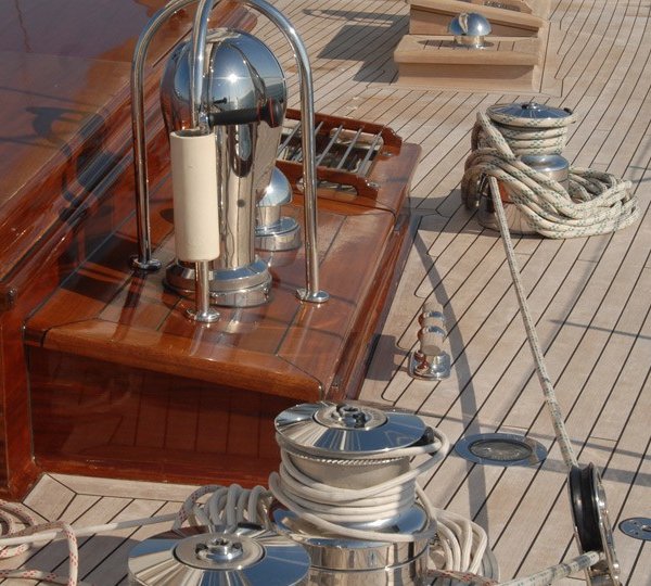 Close Up: Yacht GWEILO's Deck Captured