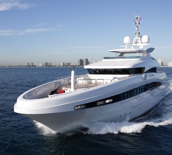 Forward Aspect Aboard Yacht INCEPTION