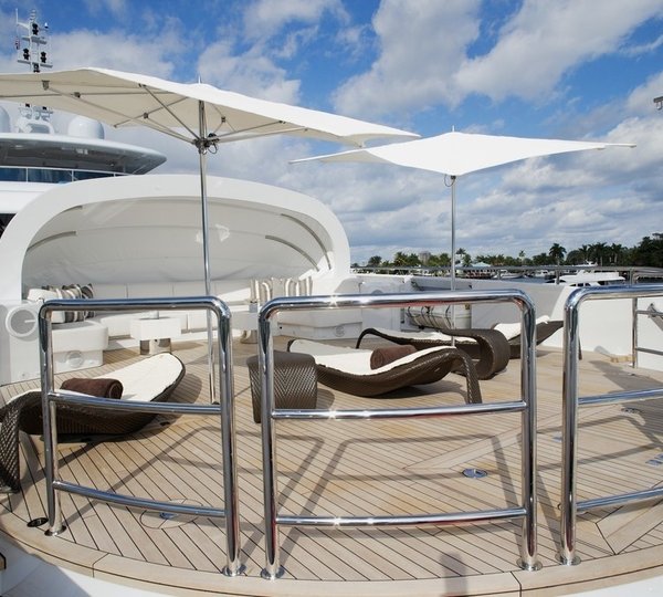 Sun Deck On Board Yacht INCEPTION