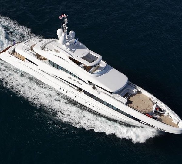 From Above On Board Yacht INCEPTION