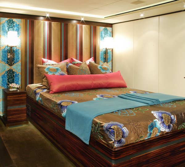 Guest's Cabin Aboard Yacht INCEPTION