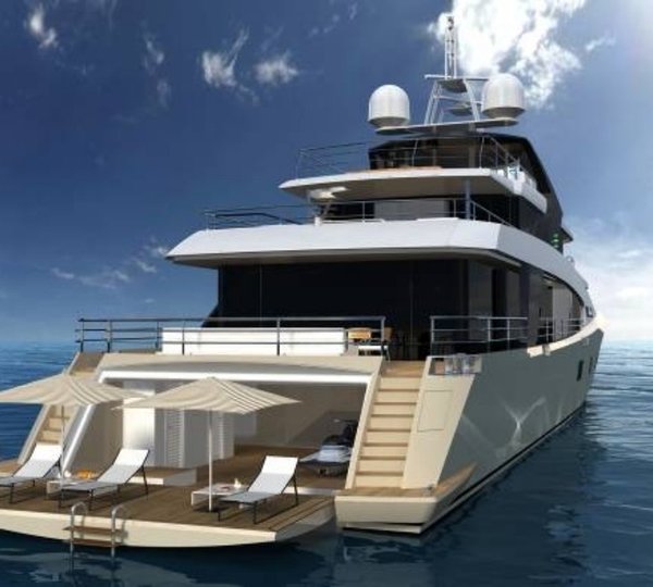 Beach Beachclub: Yacht LA PELLEGRINA's Artist Rendering Photograph