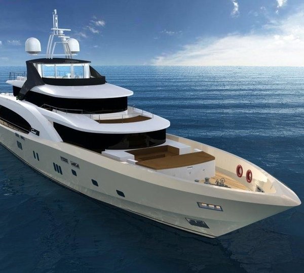 Forward: Yacht LA PELLEGRINA's Artist Rendering Captured