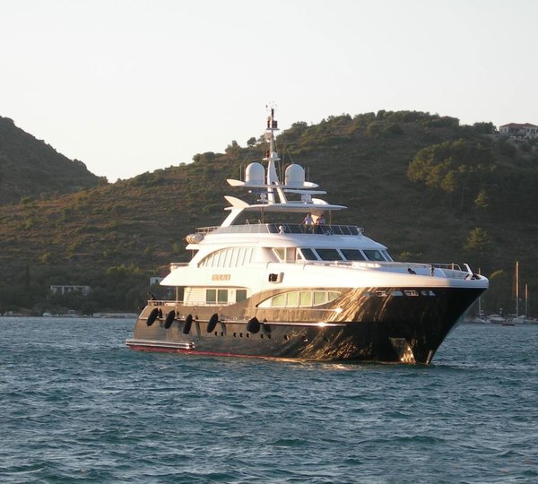 The 50m Yacht RED SAPPHIRE