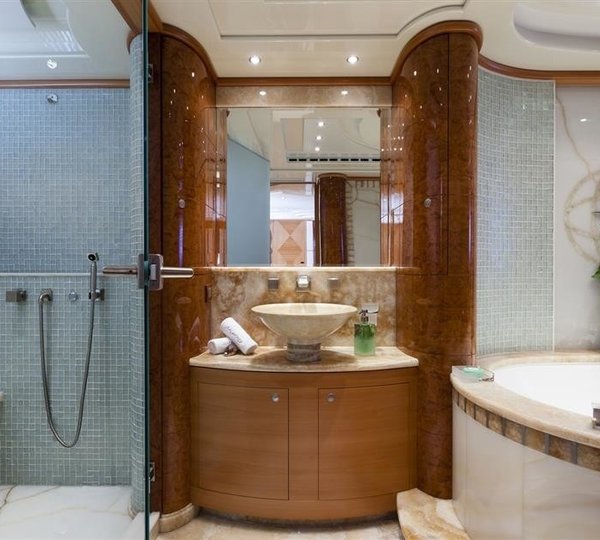 The 50m Yacht RED SAPPHIRE