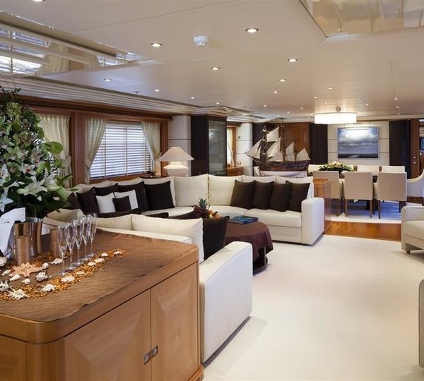 The 50m Yacht RED SAPPHIRE