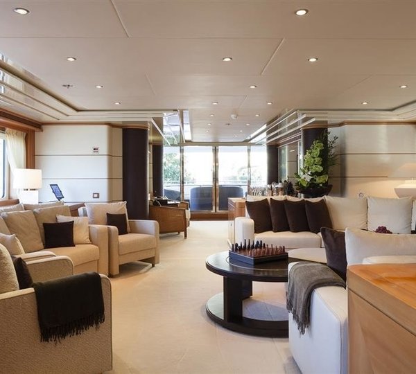 The 50m Yacht RED SAPPHIRE