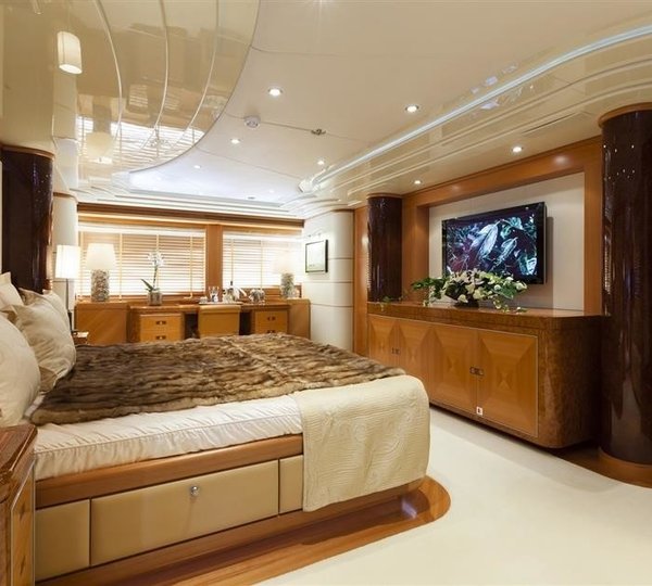 The 50m Yacht RED SAPPHIRE