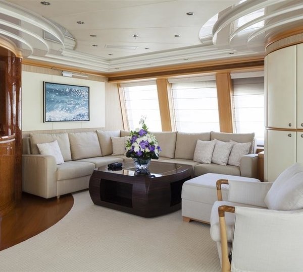 The 50m Yacht RED SAPPHIRE