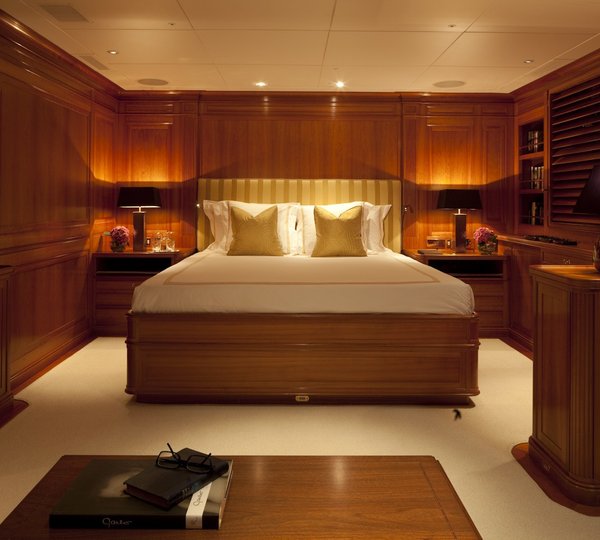 Main Master Cabin On Yacht LUNA