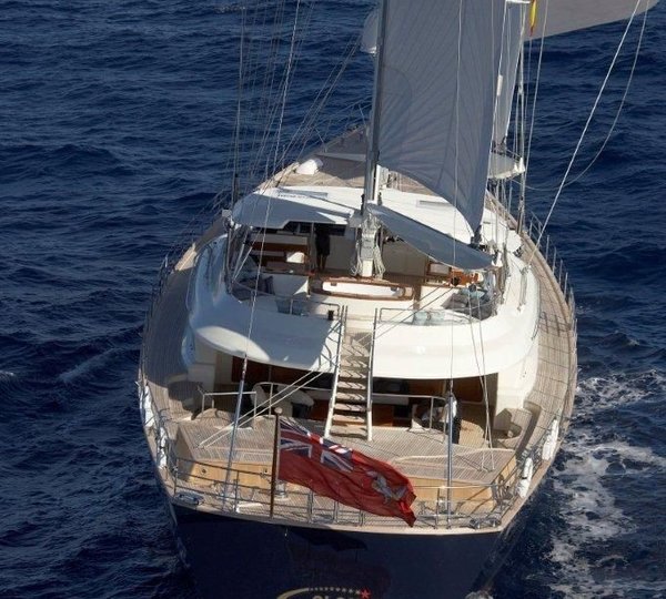 Aft Aspect Aboard Yacht LUNA