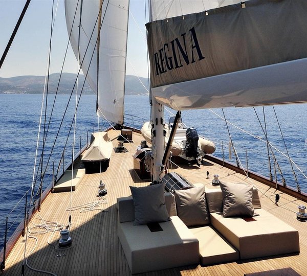 Deck On Board Yacht REGINA