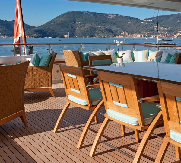 The 60m Yacht RAMBLE ON ROSE