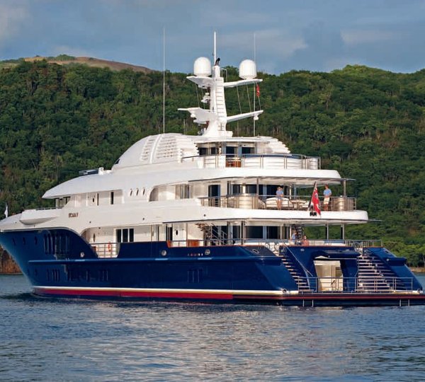 Aft Aspect On Yacht SYCARA V