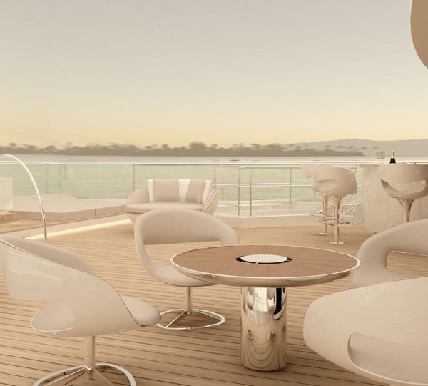 External Sitting Outdoor The Gym Aboard Yacht GRACE E