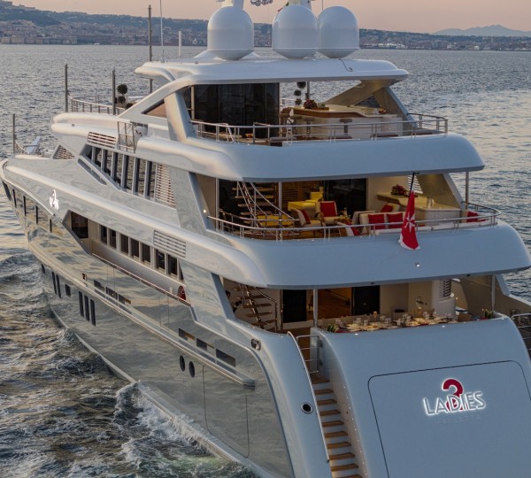 Aft View Of The Yacht