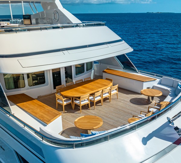 Aft Deck Dining Area