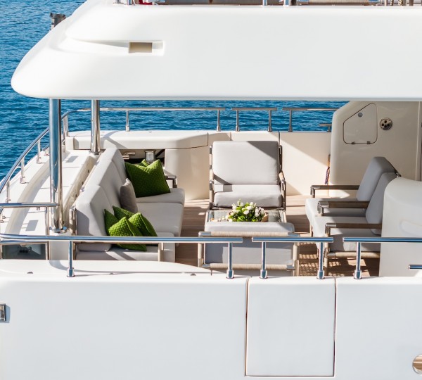 Aft Deck Seating Area