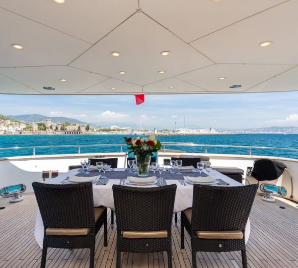 Exterior Dining Area With Sea Views