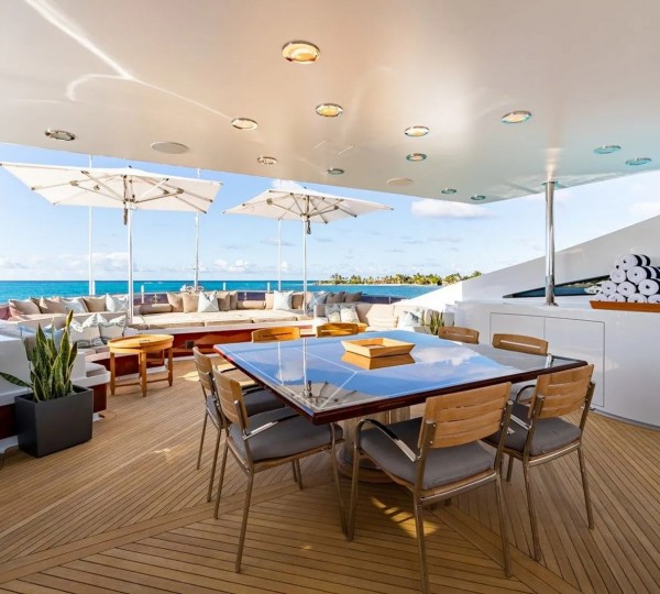Dining And Seating On Sun Deck