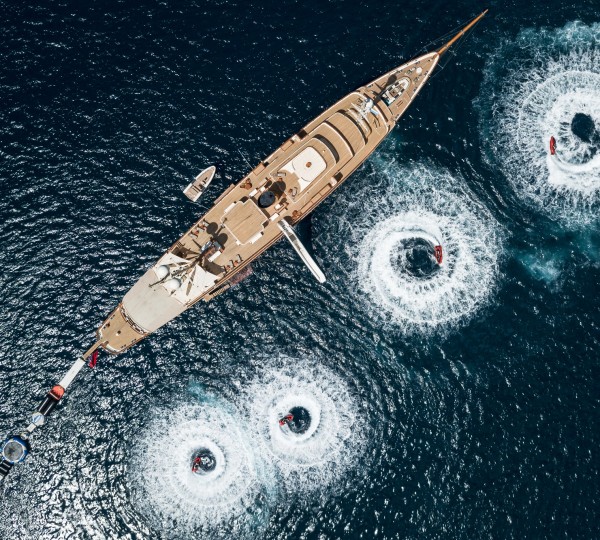 Aerial View With Water Toys