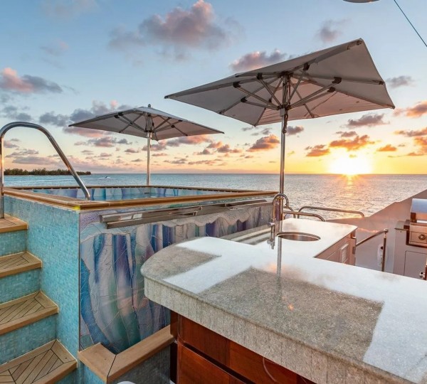 Jacuzzi On Sun Deck