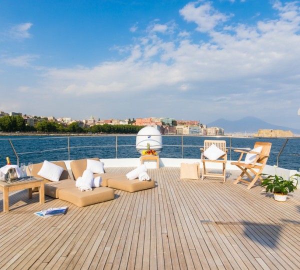 Sun Beds On Sun Deck