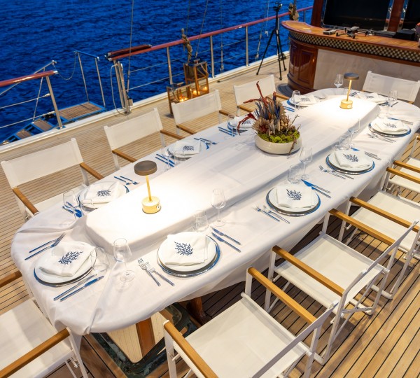 Deck Dining Aerial View