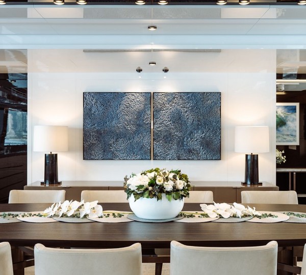 Formal Dining On Main Deck