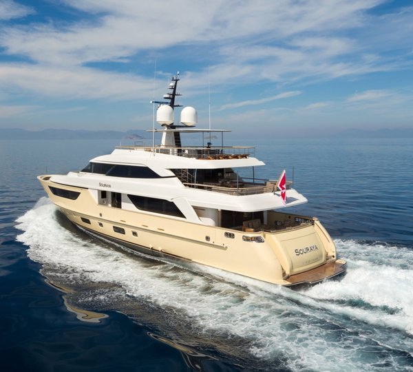 38m Sanlorenzo SOURAYA - Running Port View