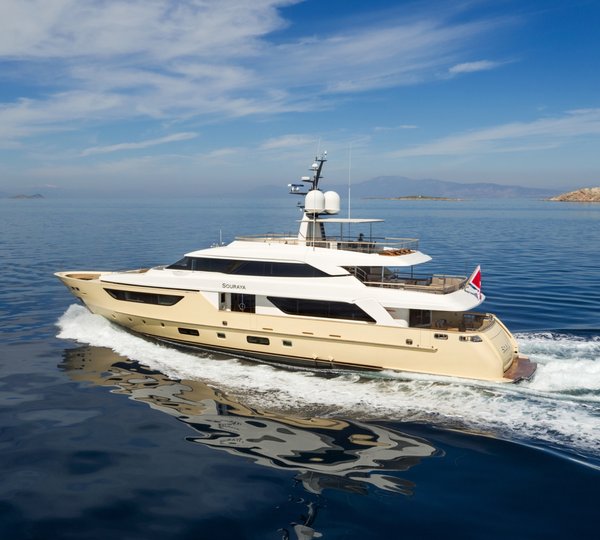 38m Sanlorenzo SOURAYA - Underway