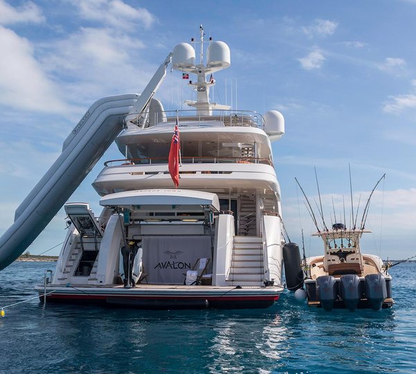 Aft View With Water Toys