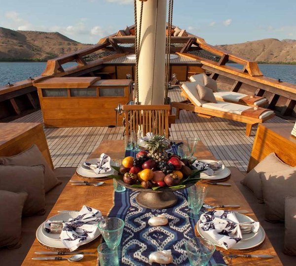 Alfresco Dining Out On The Deck