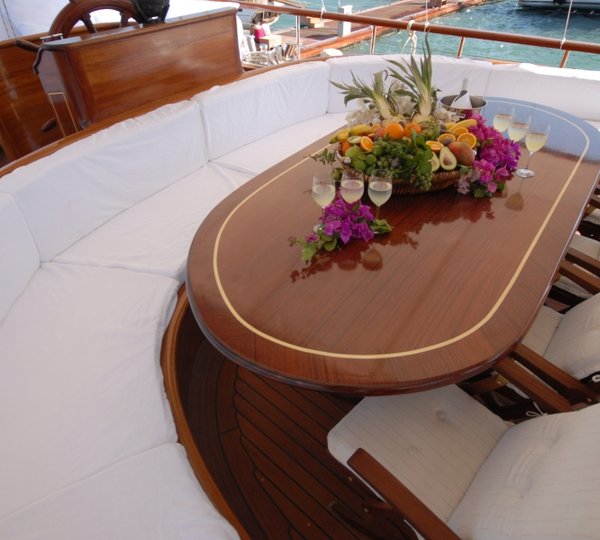 Lady Christa Charter Gulet Deck