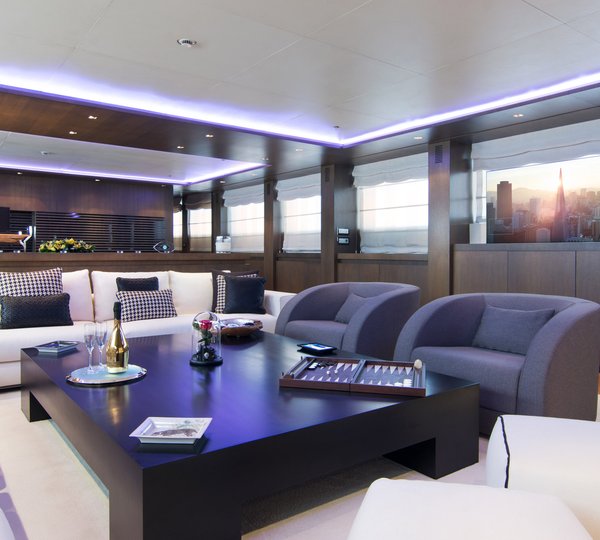 Large Coffe Table In The Saloon