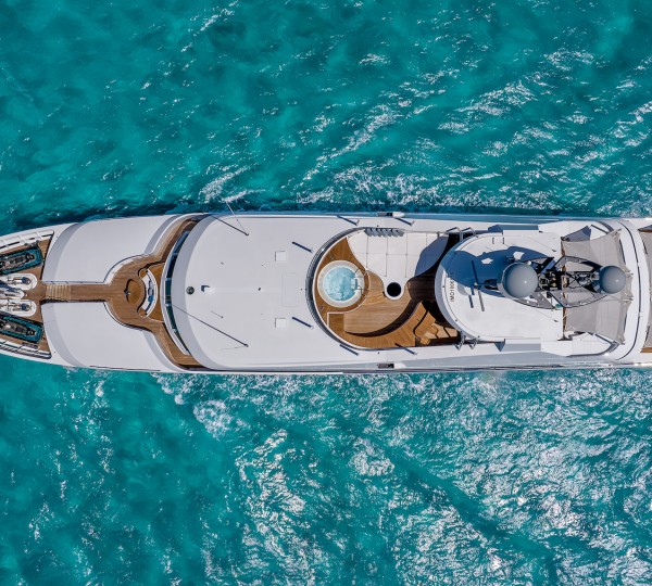 Luxury Superyacht REVERIE - Aerial View