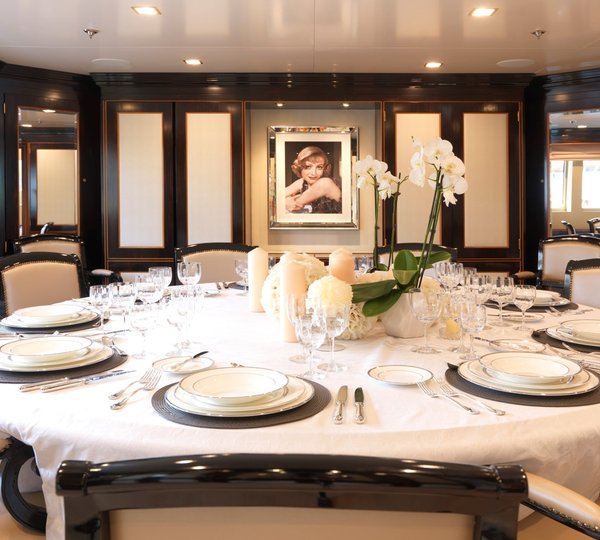 Main Deck Formal Dining Setting