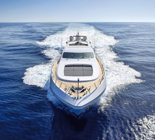 Mangusta 108 Yacht FOUR FRIENDS - Bow Shot