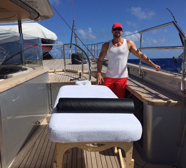 Masage Therapy Aboard Seahawk