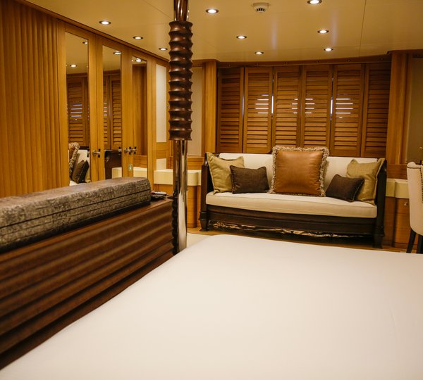 Master Stateroom Bed