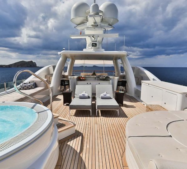 Sundeck And Jacuzzi