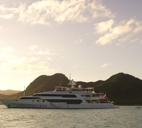 The Wellesley At Anchor At Sunset