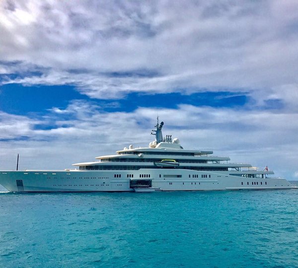 Yacht ECLIPSE In St Marten, Caribbean