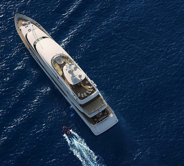 Aerial View With Tender