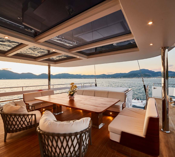 Aft Deck Seating Area