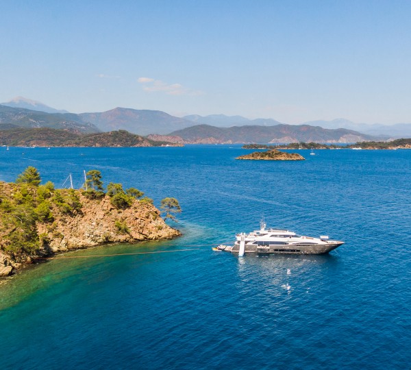 At Anchor In The Mediterranean