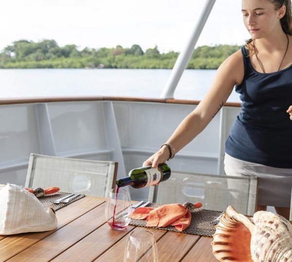 Crew Serving Dining Set Up