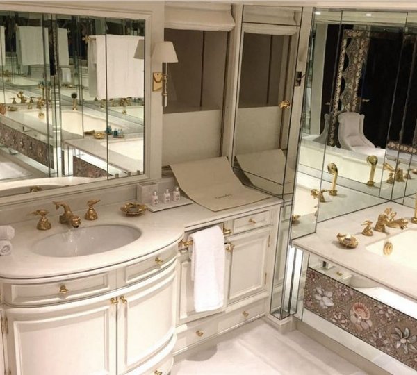 Elegant Bathroom With Bath