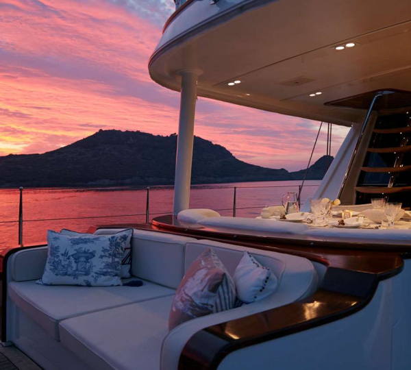 Exterior Deck At Sunset